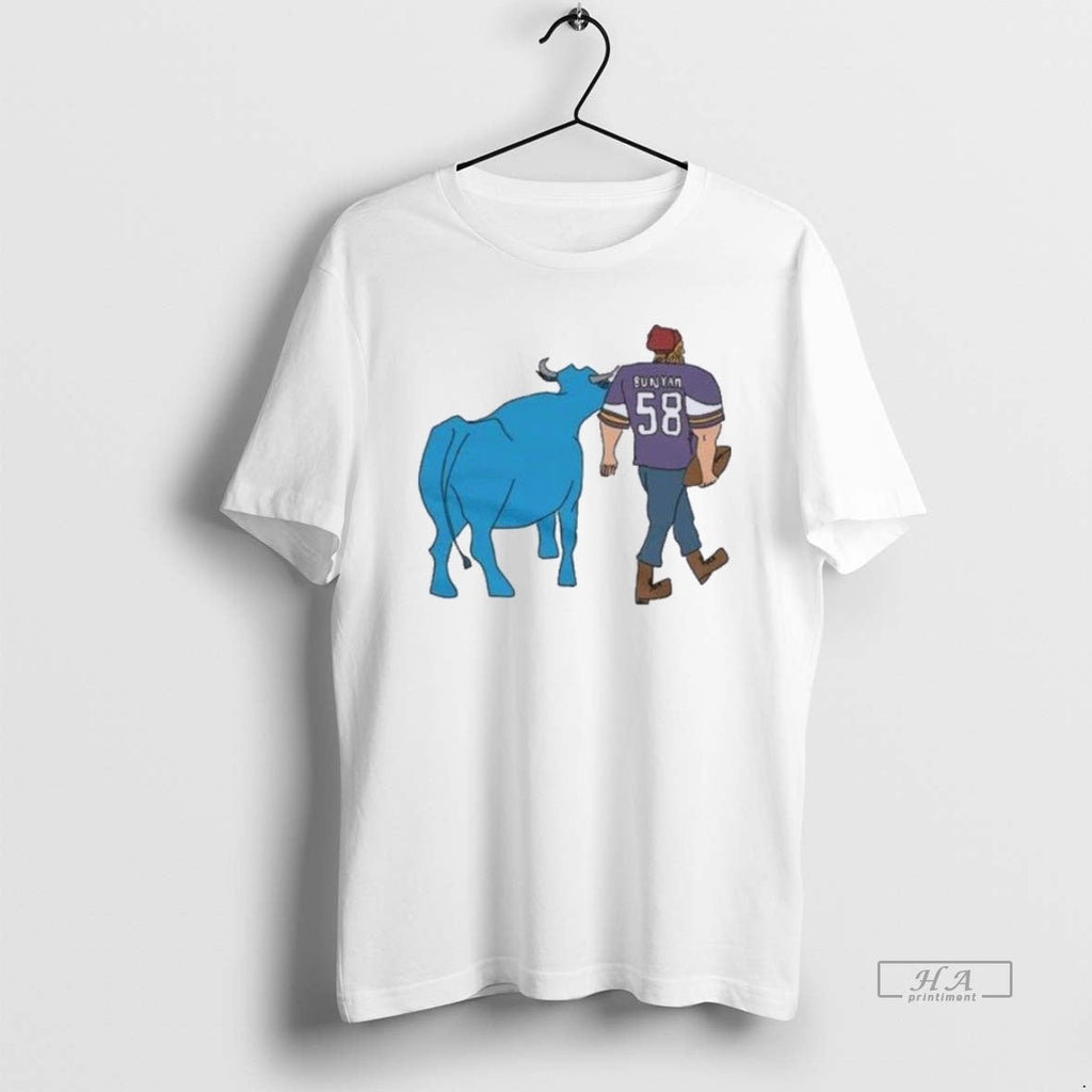 Official Trendy Paul Bunyan And Babe Blue Ox Vikings - Adult & Kids T-Shirts, Sweatshirts & Hoodies apparel design preview 1