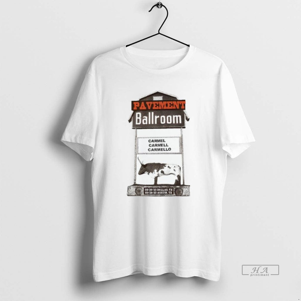 Official Trendy Pavement Tour Texas 2025 Carmel - Adult & Kids T-Shirts, Sweatshirts & Hoodies apparel design preview 1