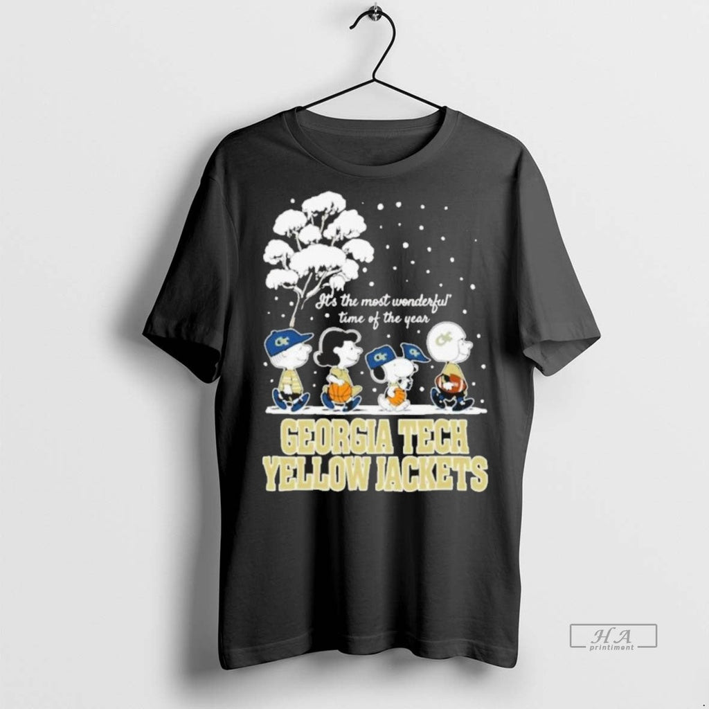 Official Trendy Peanuts Georgia Tech Yellow Jackets - Adult & Kids T-Shirts, Sweatshirts & Hoodies apparel design preview 1
