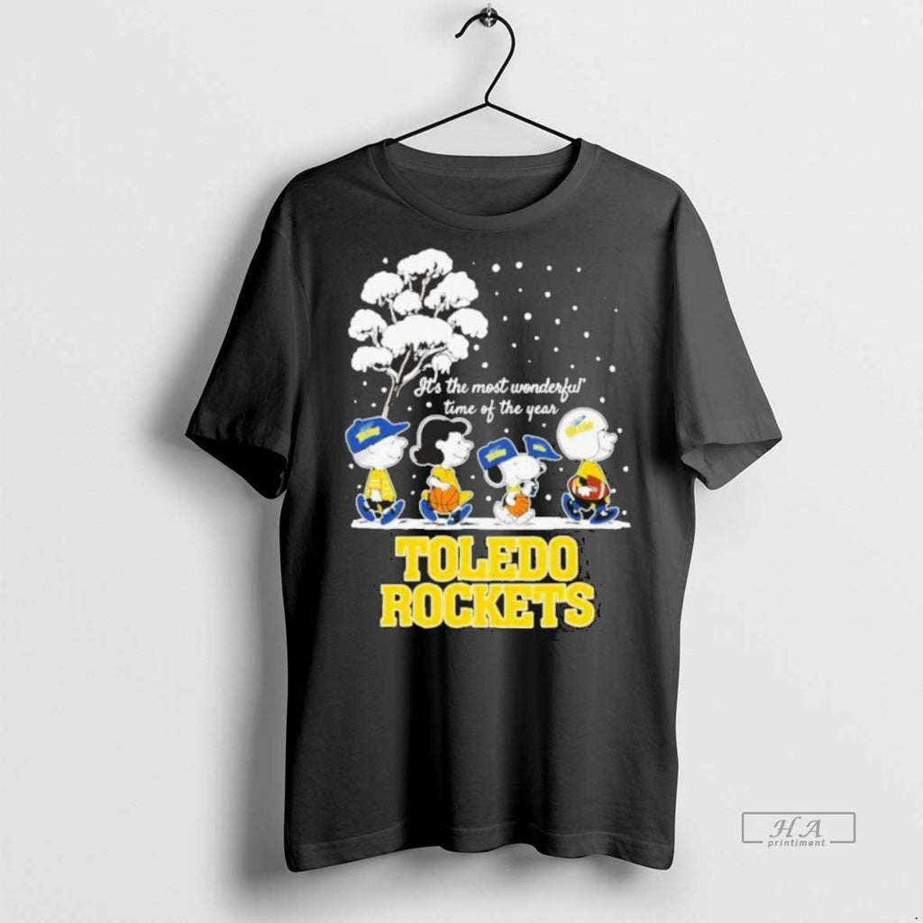 Official Trendy Peanuts Toledo Rockets Winter Its The - Adult & Kids T-Shirts, Sweatshirts & Hoodies apparel design preview 1