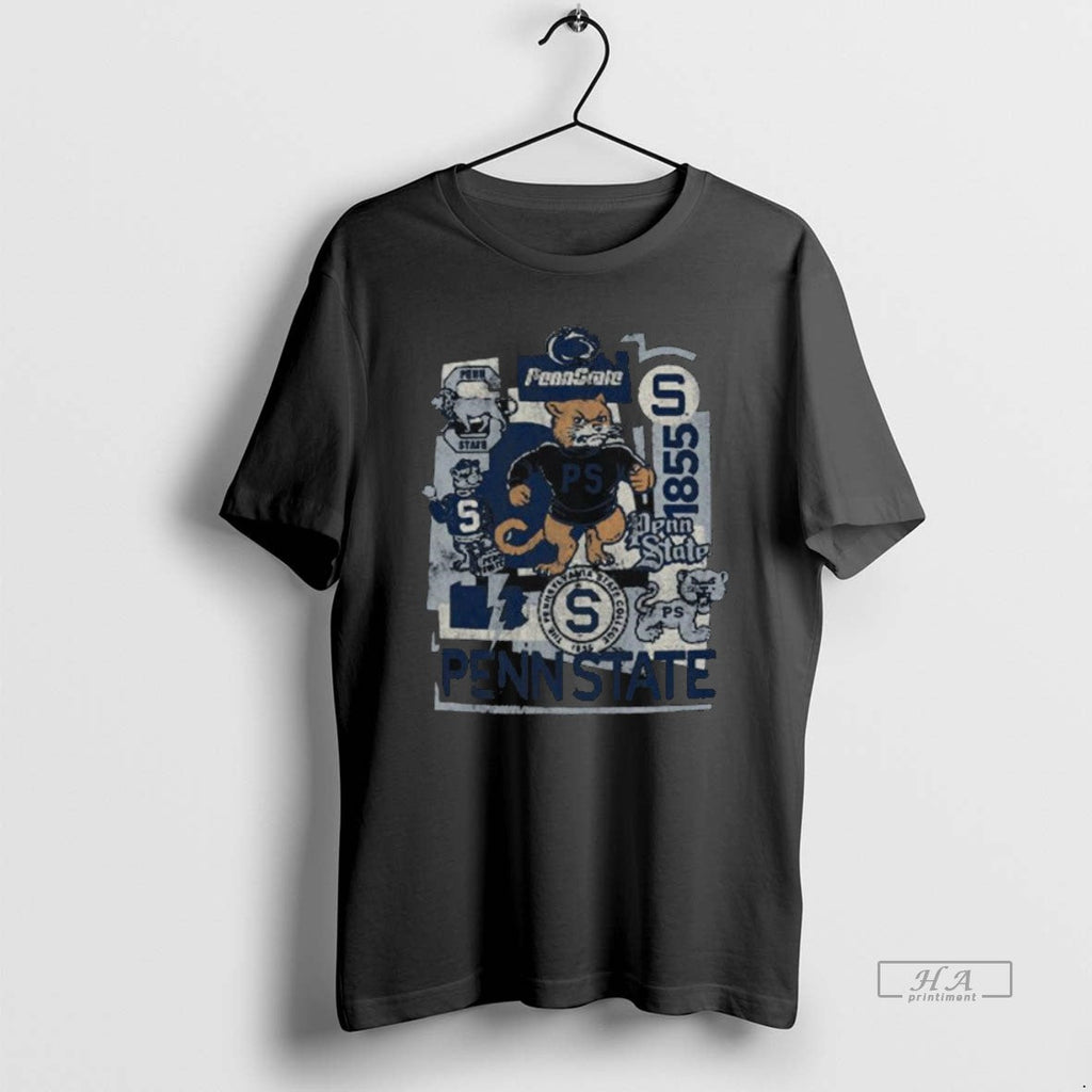 Official Trendy Penn State Vintage Vault Logo Long - Adult & Kids T-Shirts, Sweatshirts & Hoodies apparel design preview 1