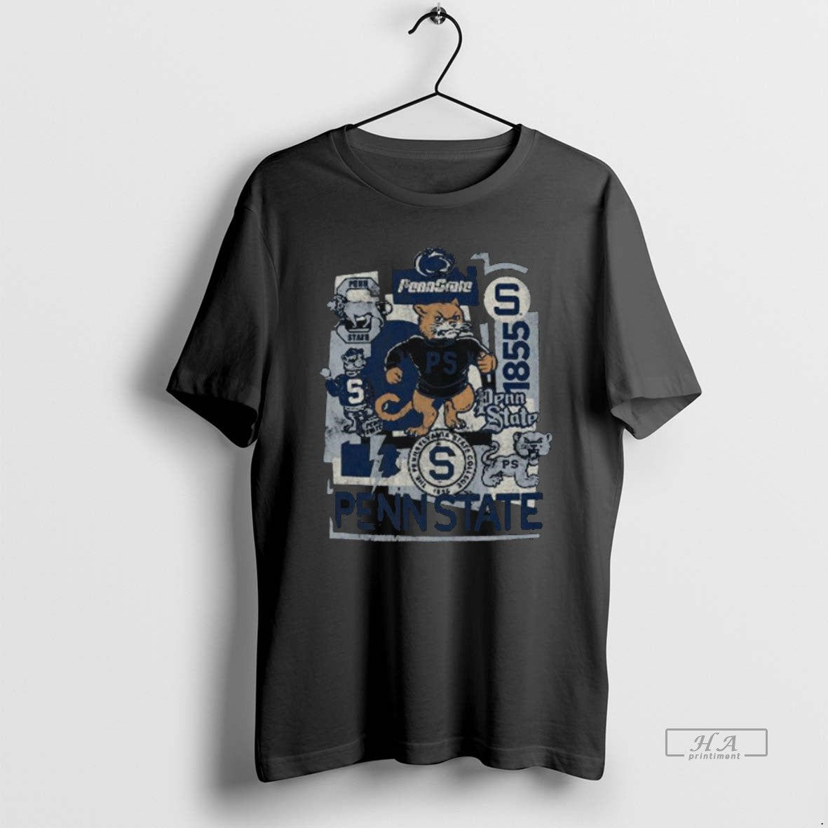 Official Trendy Penn State Vintage Vault Logo Long - Adult & Kids T-Shirts, Sweatshirts & Hoodies apparel design preview 1