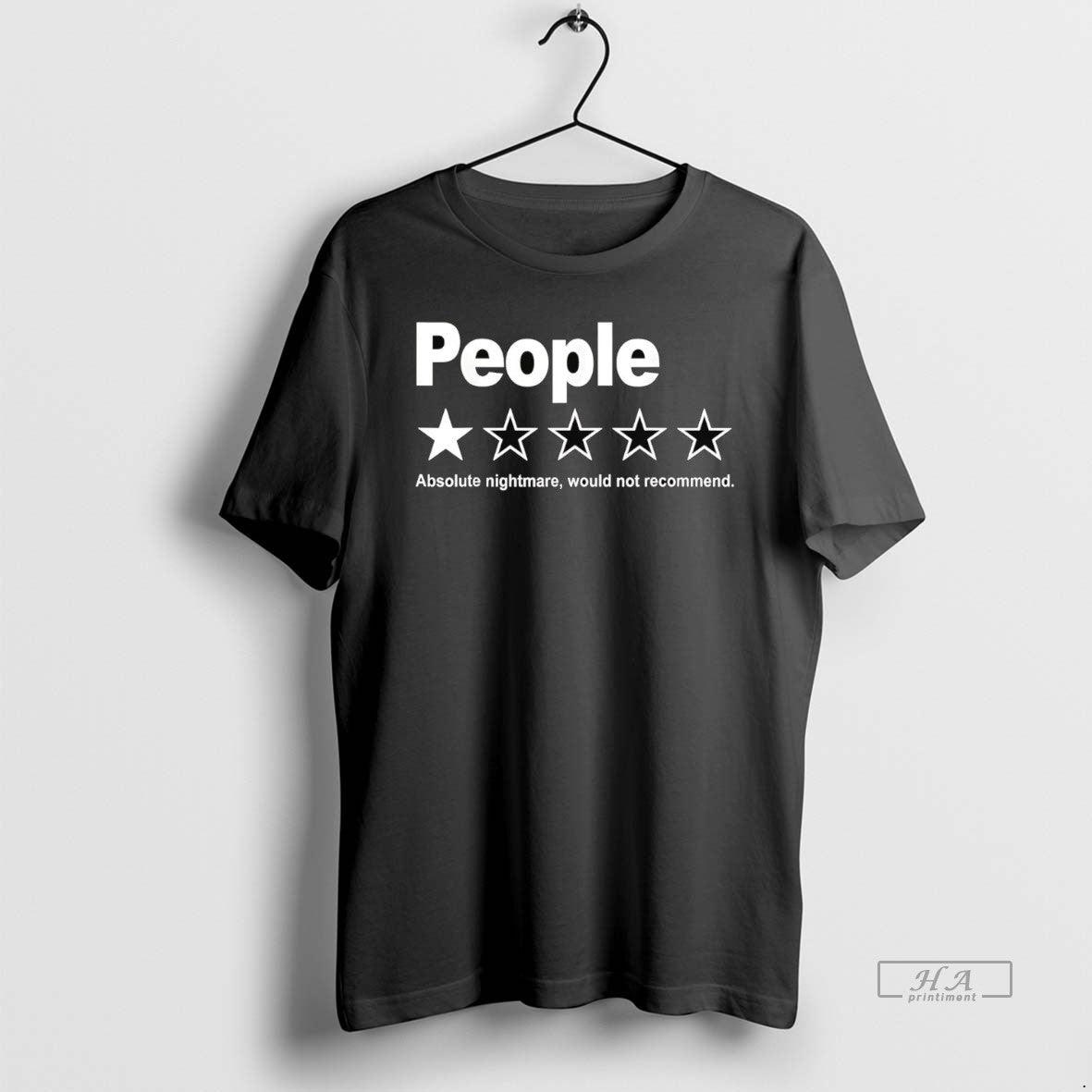 Official Trendy People Absolute Nightmare Would Not - Adult & Kids T-Shirts, Sweatshirts & Hoodies apparel design preview 1