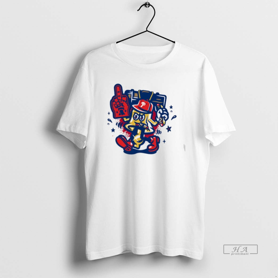 Official Trendy Philadelphia Phillies Baseball Ring - Adult & Kids T-Shirts, Sweatshirts & Hoodies apparel design preview 1