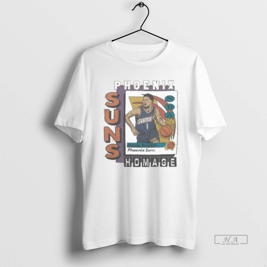 Official Trendy Phoenix Suns Trading Card Devin - Adult & Kids T-Shirts, Sweatshirts & Hoodies apparel design preview 1