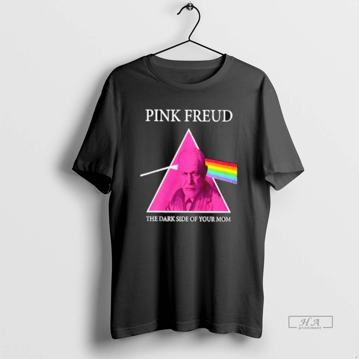 Official Trendy Pierbi Pink Freud The Dark Side Of - Adult & Kids T-Shirts, Sweatshirts & Hoodies apparel design preview 1