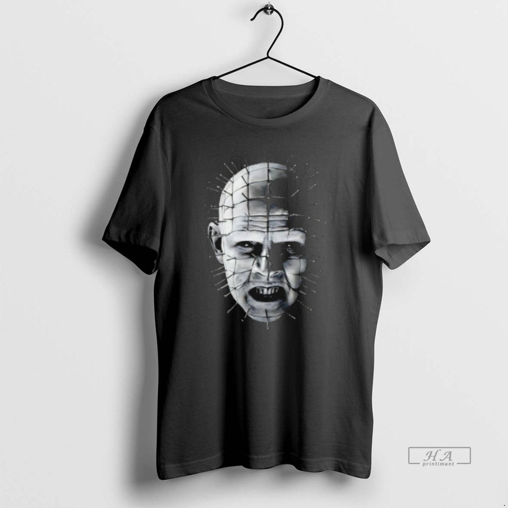 Official Trendy Pinhead Horror Character Big Face - Adult & Kids T-Shirts, Sweatshirts & Hoodies apparel design preview 1