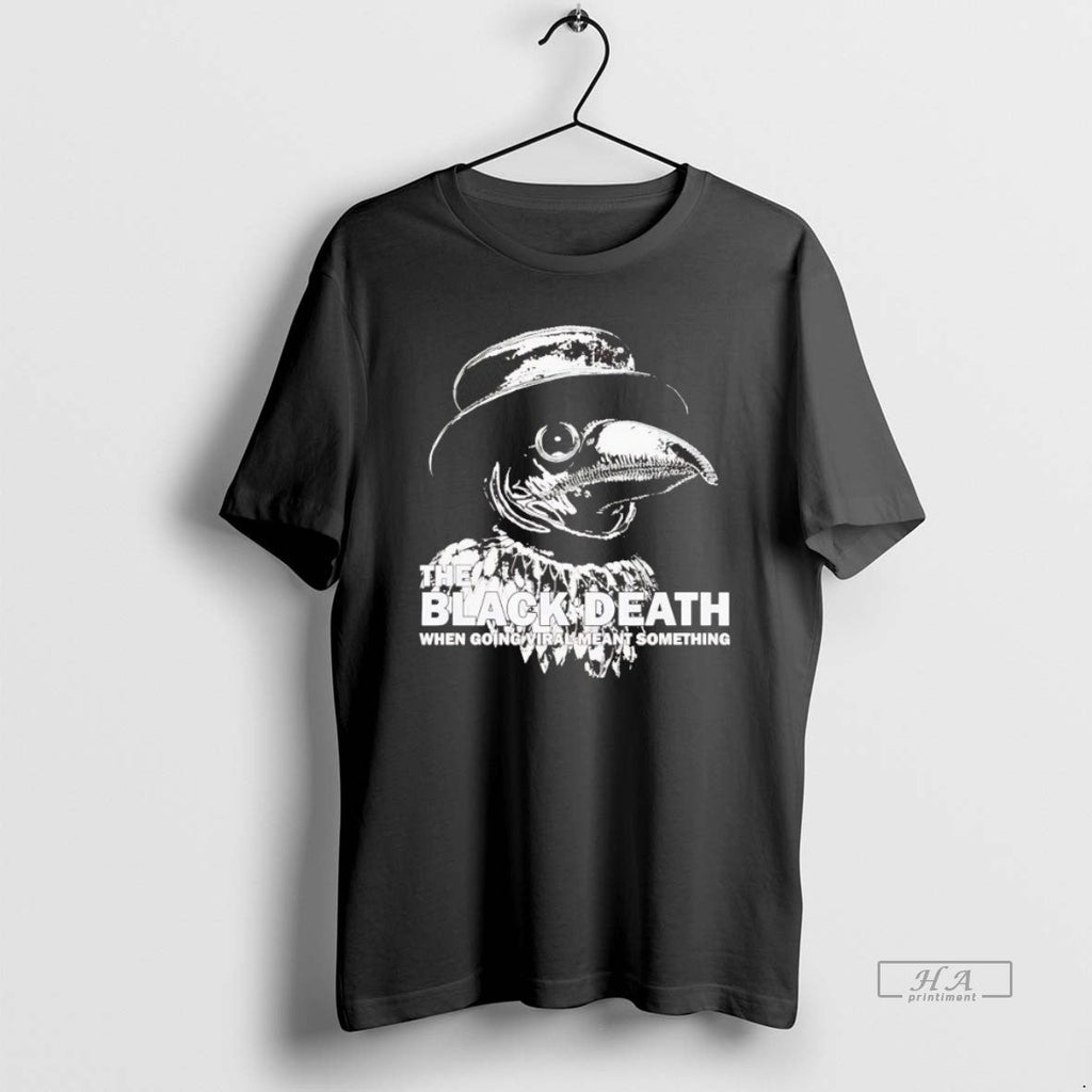 Official Trendy Plague Doctor The Black Death Going - Adult & Kids T-Shirts, Sweatshirts & Hoodies apparel design preview 1