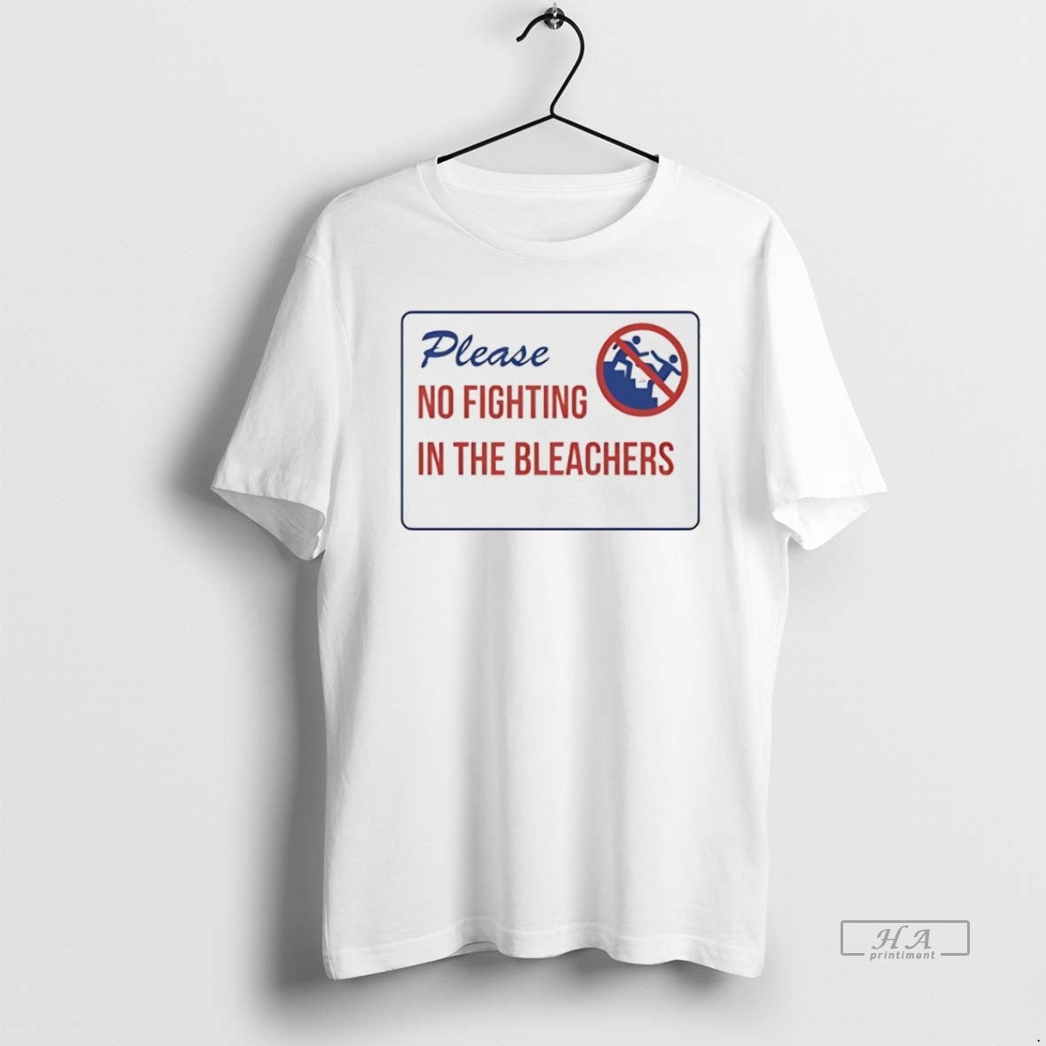 Official Trendy Please No Fighting In The Bleachers - Adult & Kids T-Shirts, Sweatshirts & Hoodies apparel design preview 1