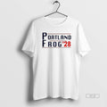 Official Trendy Portland Frog 28 Funny - Adult & Kids T-Shirts, Sweatshirts & Hoodies apparel design preview 1