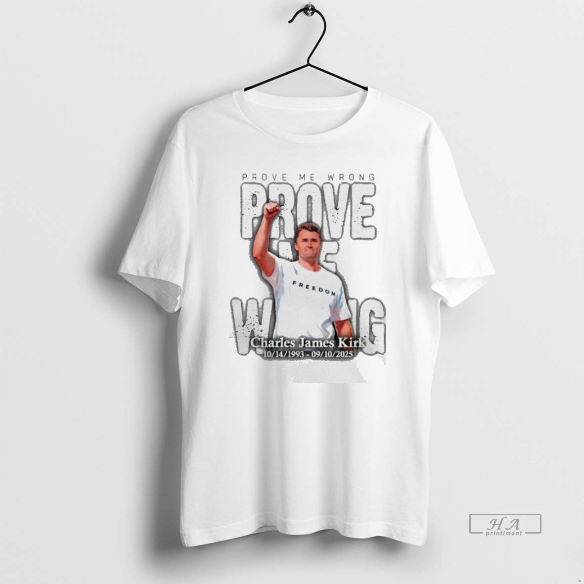 Official Trendy Prove Me Wrong Charlie James Kirk - Adult & Kids T-Shirts, Sweatshirts & Hoodies apparel design preview 1