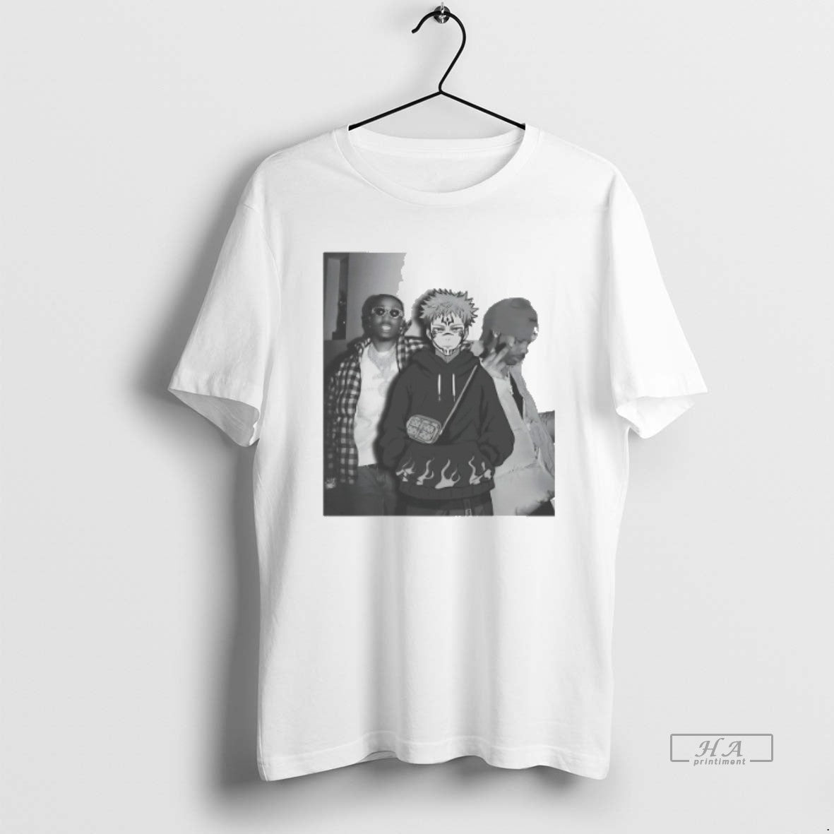 Official Trendy Quavo X Travis Scott And Yuji Itadori - Adult & Kids T-Shirts, Sweatshirts & Hoodies apparel design preview 1