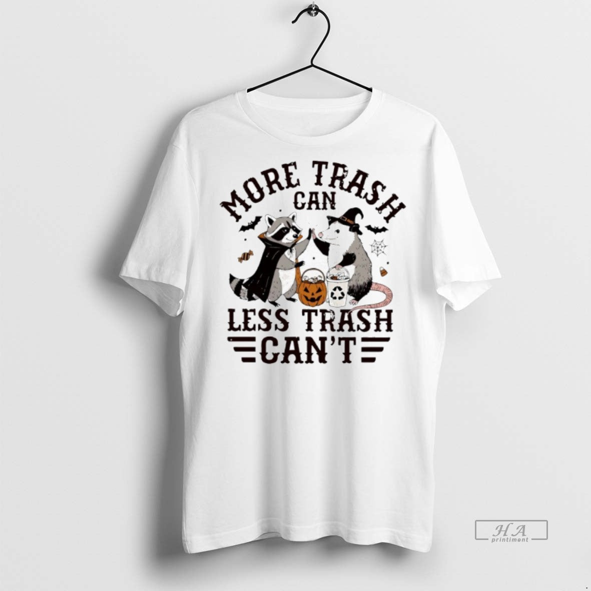 Official Trendy Raccoons And Opossums More Trash Can - Adult & Kids T-Shirts, Sweatshirts & Hoodies apparel design preview 1