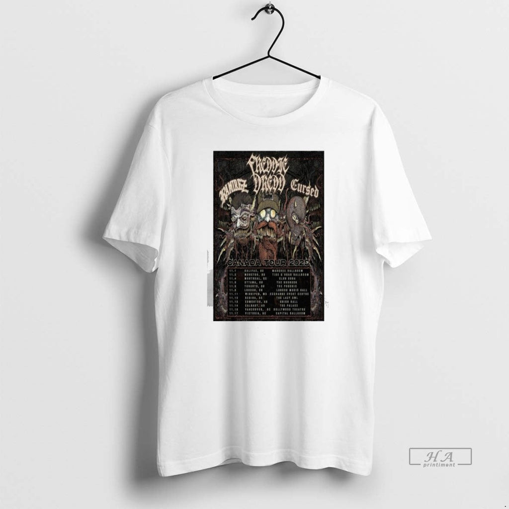 Official Trendy Ramirez Freddie Dredd Cursed Canada - Adult & Kids T-Shirts, Sweatshirts & Hoodies apparel design preview 1
