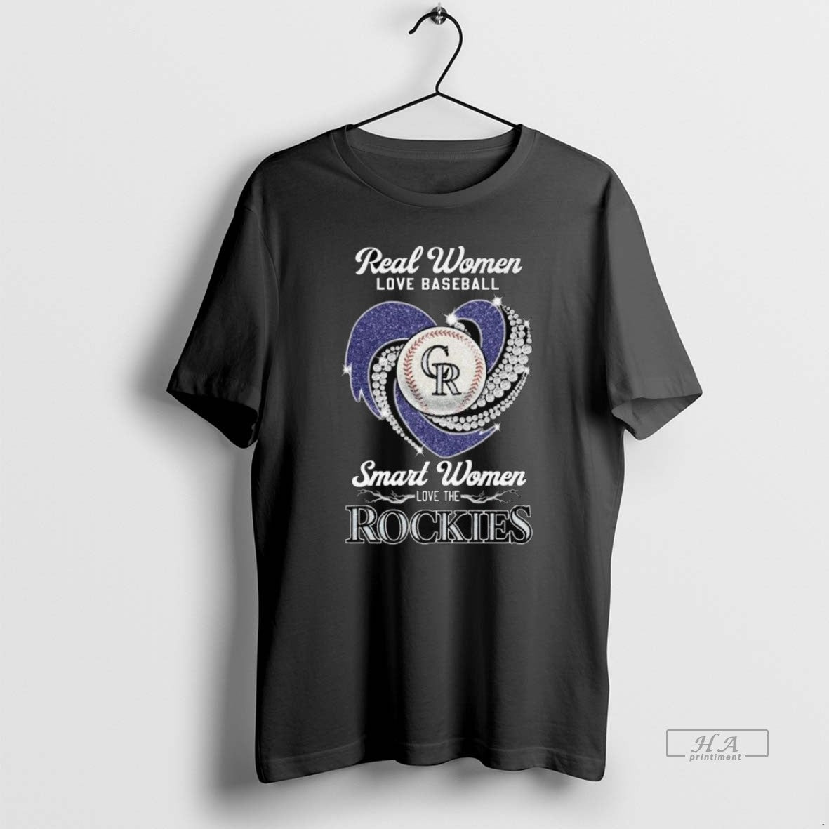 Official Trendy Real Women Love Baseball Smart The - Adult & Kids T-Shirts, Sweatshirts & Hoodies apparel design preview 1