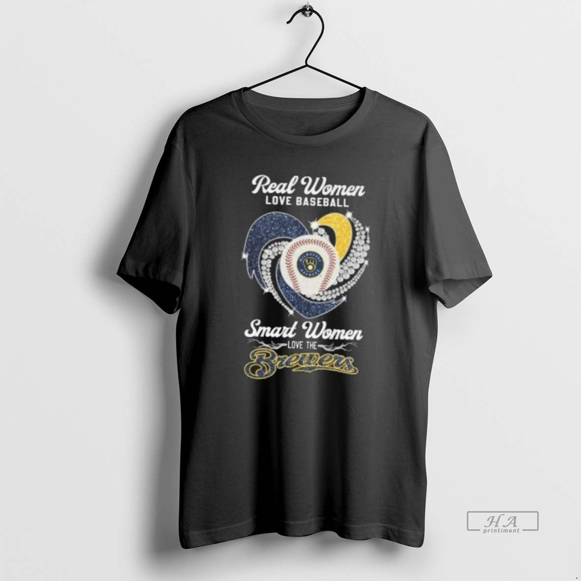 Official Trendy Real Women Love Baseball Smart The - Adult & Kids T-Shirts, Sweatshirts & Hoodies apparel design preview 1
