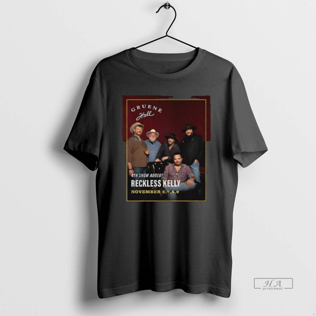 Official Trendy Reckless Kelly November 6th 9th 2025 - Adult & Kids T-Shirts, Sweatshirts & Hoodies apparel design preview 1