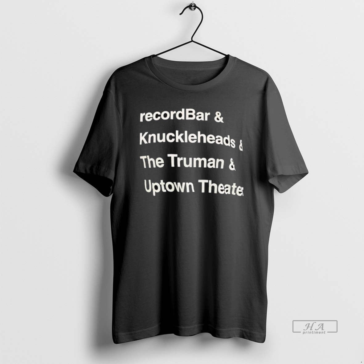 Official Trendy Recordbar Knuckleheads The Truman - Adult & Kids T-Shirts, Sweatshirts & Hoodies apparel design preview 1