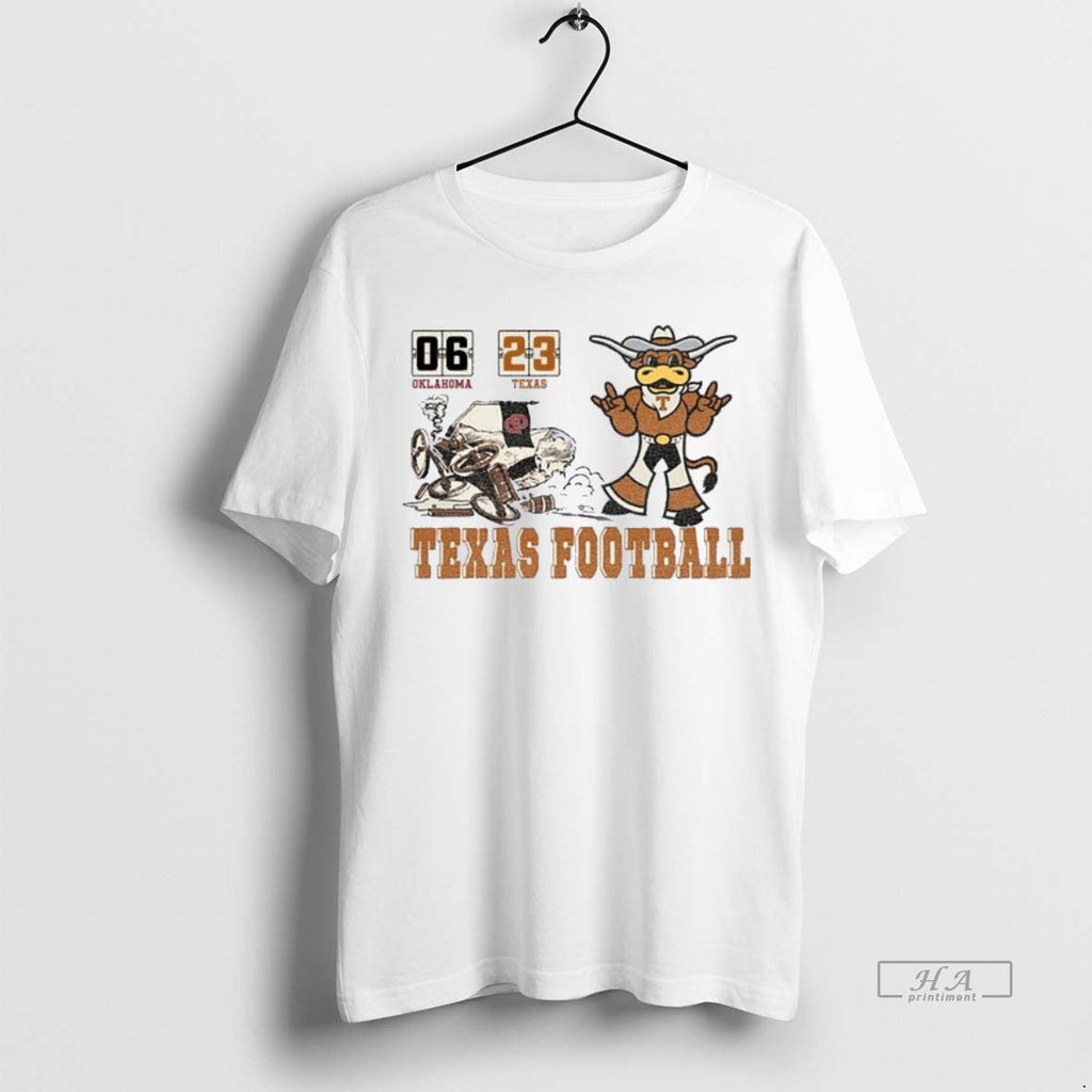 Official Trendy Red River Rivalry Texas Longhorns - Adult & Kids T-Shirts, Sweatshirts & Hoodies apparel design preview 1