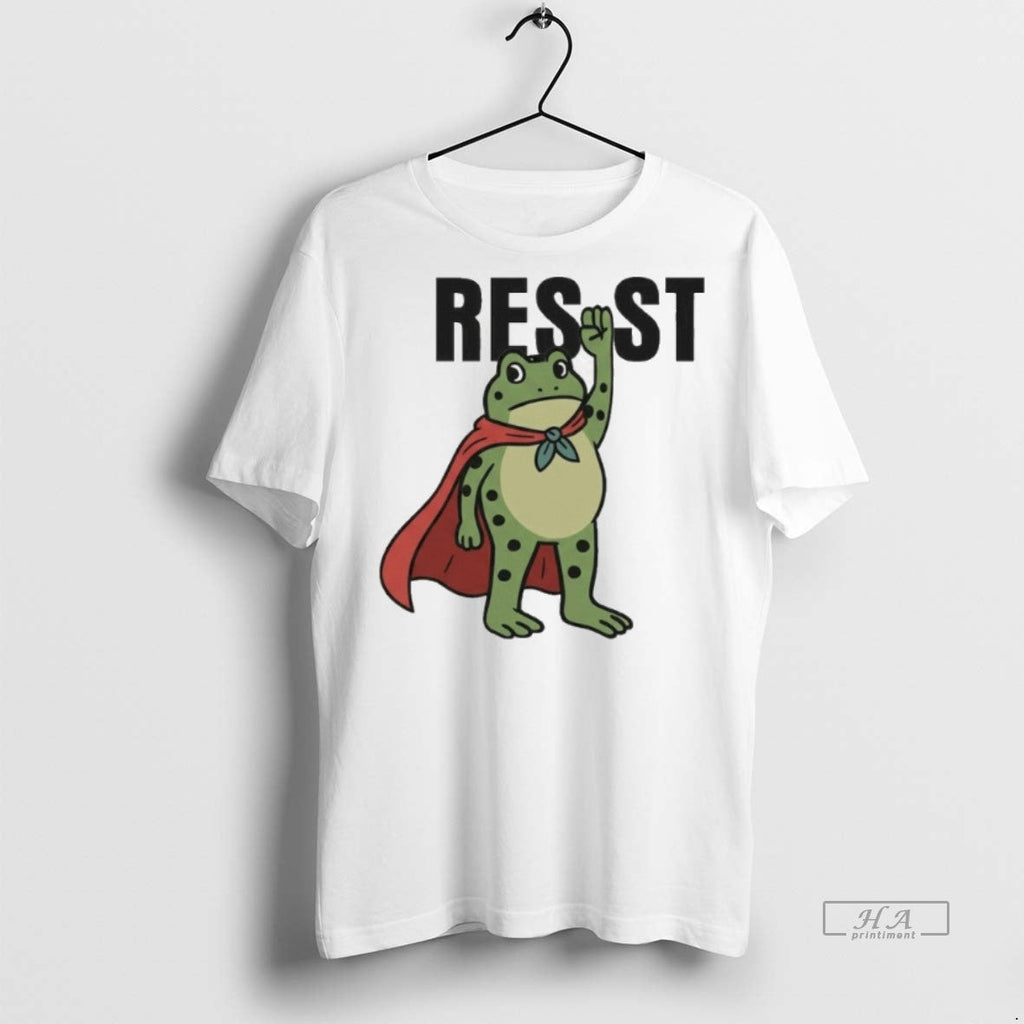 Official Trendy Resist Frog Free Portland Sweater - Adult & Kids T-Shirts, Sweatshirts & Hoodies apparel design preview 1