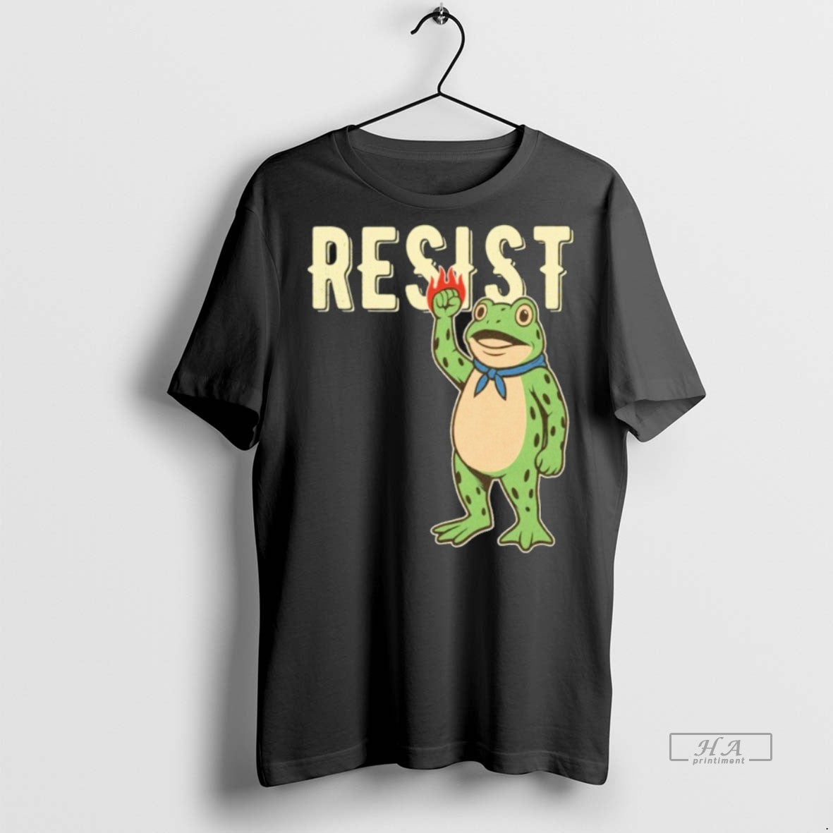 Official Trendy Resist Ice Portland Frog Sweater - Adult & Kids T-Shirts, Sweatshirts & Hoodies apparel design preview 1