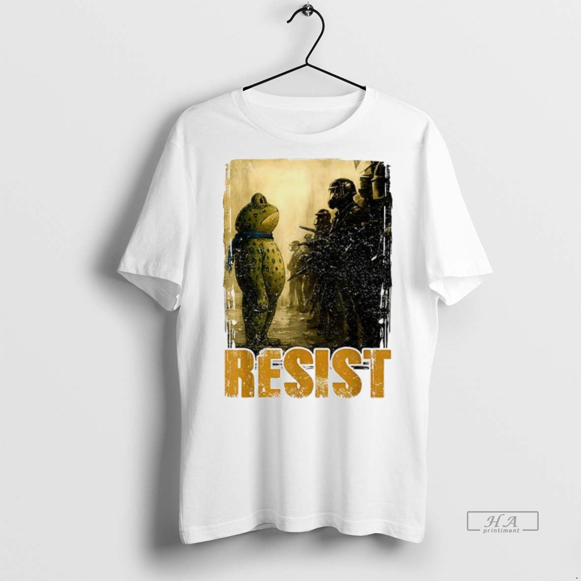 Official Trendy Resist Portland Frog Protest Sweater - Adult & Kids T-Shirts, Sweatshirts & Hoodies apparel design preview 1