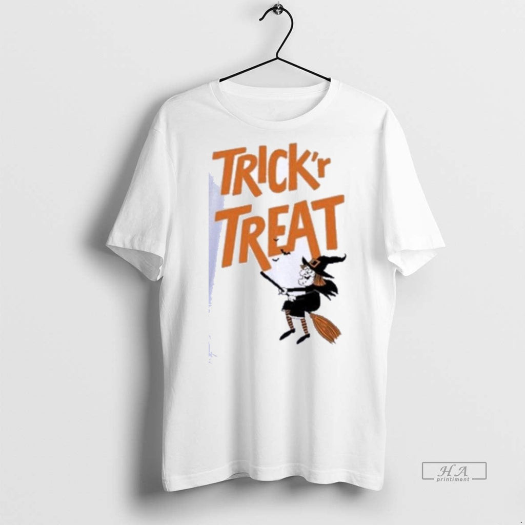 Official Trendy Retrokid Trickr Treat Halloween 2025 - Adult & Kids T-Shirts, Sweatshirts & Hoodies apparel design preview 1