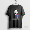 Official Trendy Ronald Reagan I Smell Hippies - Adult & Kids T-Shirts, Sweatshirts & Hoodies apparel design preview 1