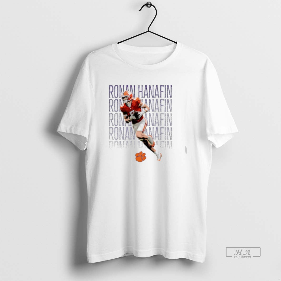 Official Trendy Ronan Hanafin Clemson Tigers - Adult & Kids T-Shirts, Sweatshirts & Hoodies apparel design preview 1