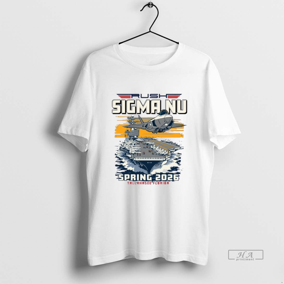 Official Trendy Rush Sigma Nu Spring 2026 Tallahassee - Adult & Kids T-Shirts, Sweatshirts & Hoodies apparel design preview 1