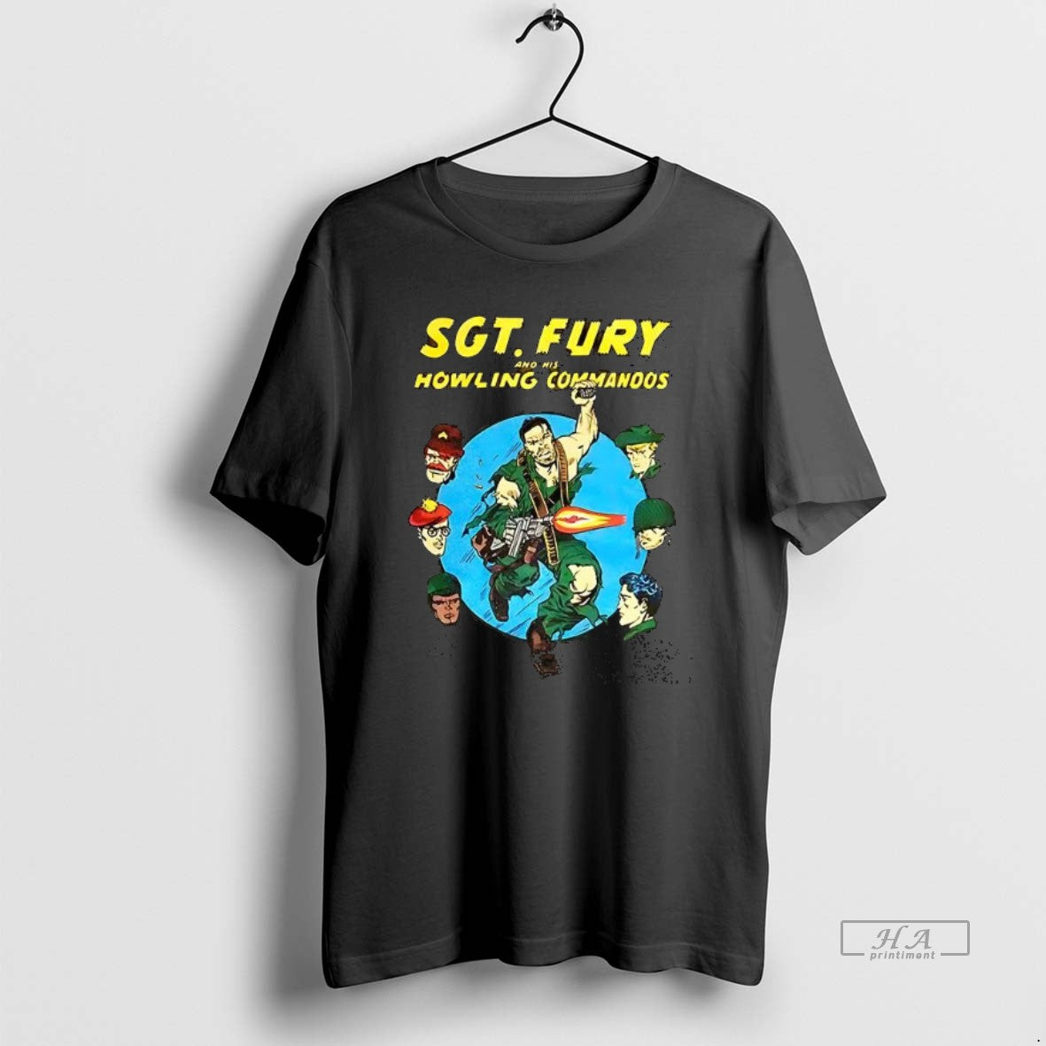 Official Trendy Sgt Fury And His Howling Commandos - Adult & Kids T-Shirts, Sweatshirts & Hoodies apparel design preview 1