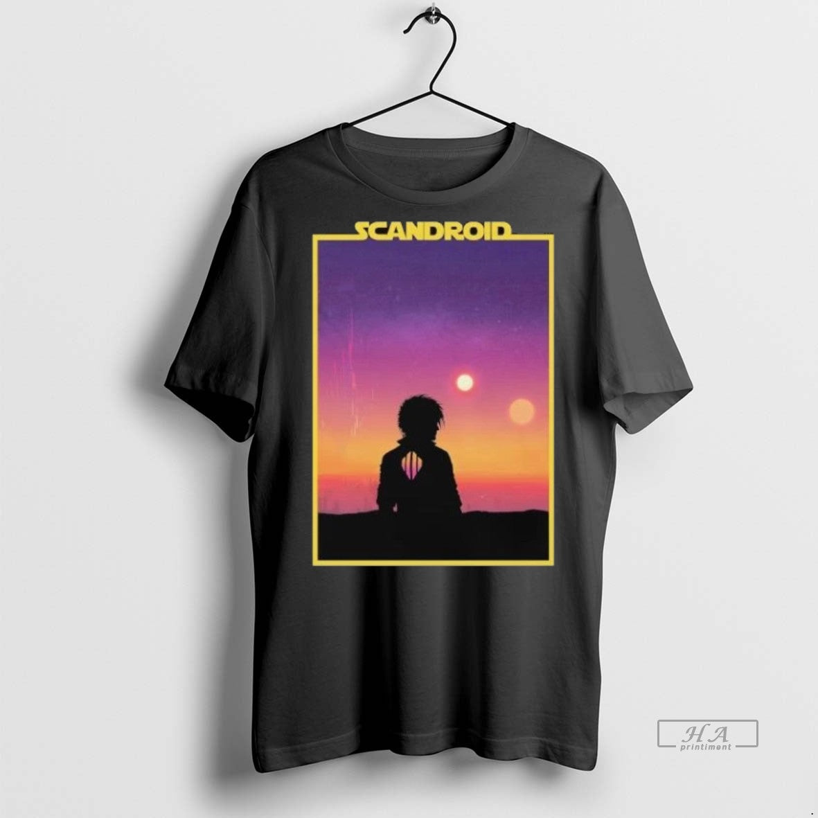 Official Trendy Scandroid Binary Sunset Sweater - Adult & Kids T-Shirts, Sweatshirts & Hoodies apparel design preview 1