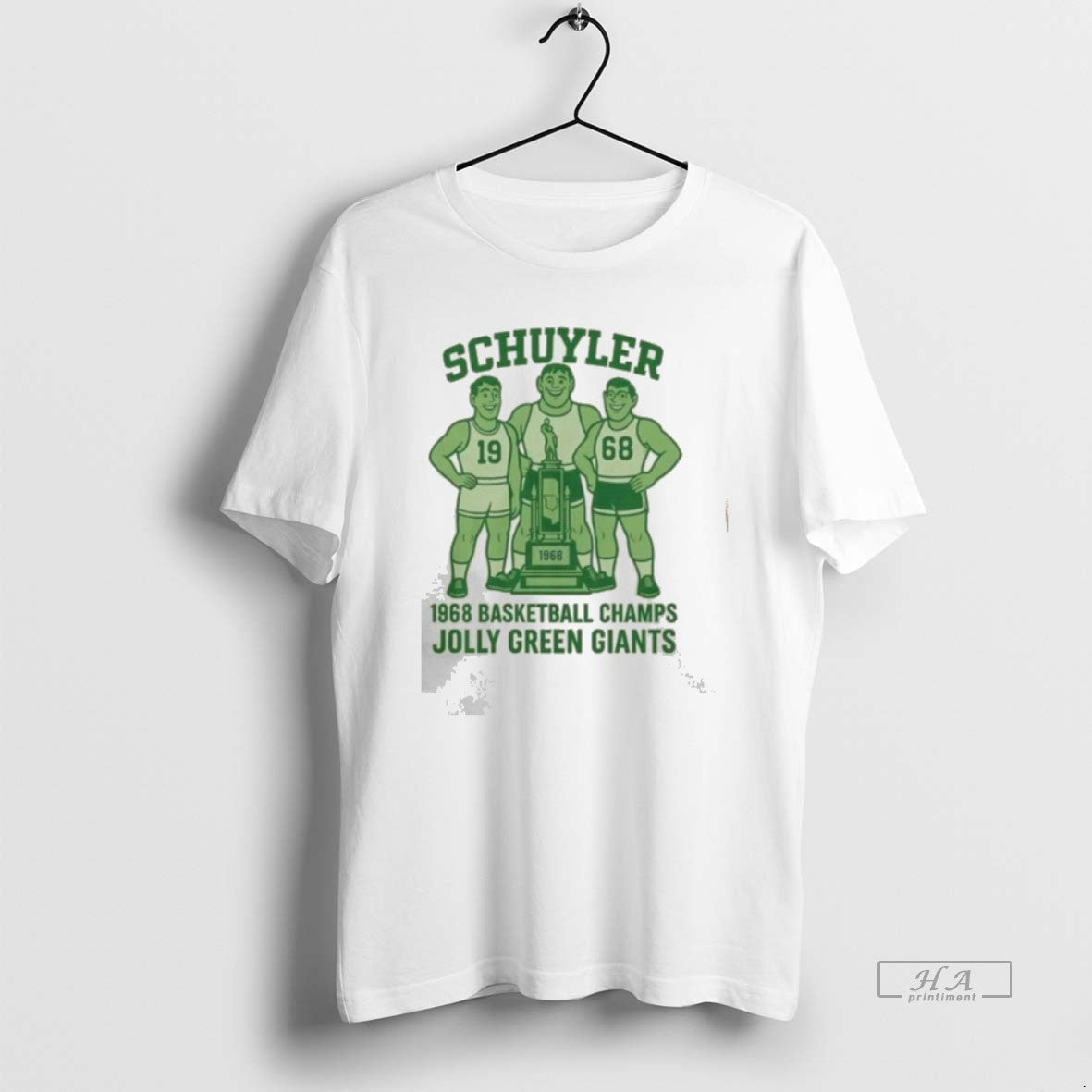 Official Trendy Schuyler Jolly Green Giants - Adult & Kids T-Shirts, Sweatshirts & Hoodies apparel design preview 1