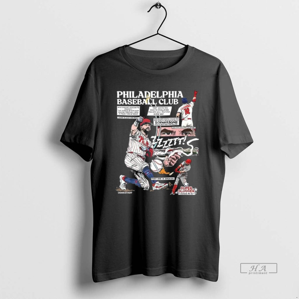 Official Trendy Schwarbomb Philadelphia Baseball Club - Adult & Kids T-Shirts, Sweatshirts & Hoodies apparel design preview 1
