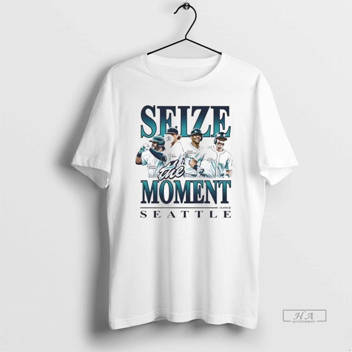Official Trendy Seize The Moment Seattle Eugenio - Adult & Kids T-Shirts, Sweatshirts & Hoodies apparel design preview 1