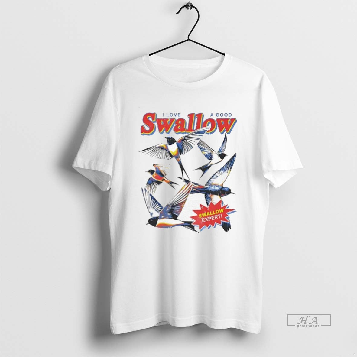 Official Trendy Several Swallow Birds I Love A Good - Adult & Kids T-Shirts, Sweatshirts & Hoodies apparel design preview 1