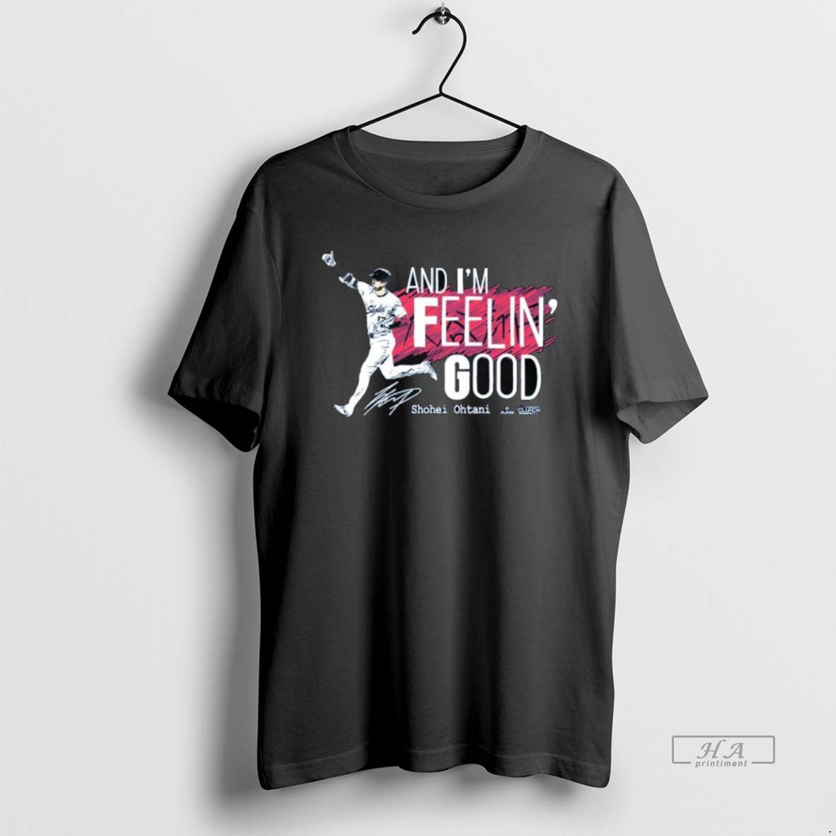 Official Trendy Shohei Ohtani And Im Feelin Good - Adult & Kids T-Shirts, Sweatshirts & Hoodies apparel design preview 1