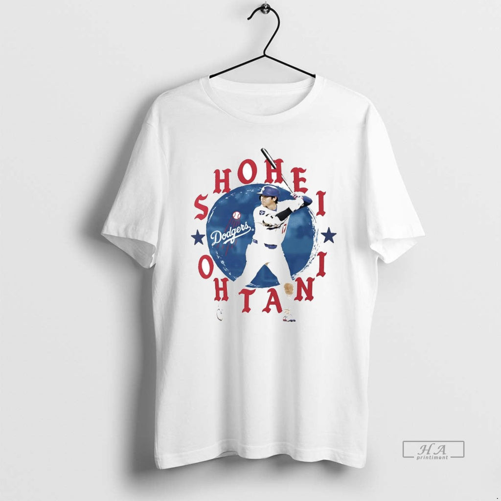 Official Trendy Shohei Ohtani Batting Los Angeles - Adult & Kids T-Shirts, Sweatshirts & Hoodies apparel design preview 1
