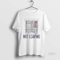 Official Trendy Smoking Bear Not Leaving - Adult & Kids T-Shirts, Sweatshirts & Hoodies apparel design preview 1