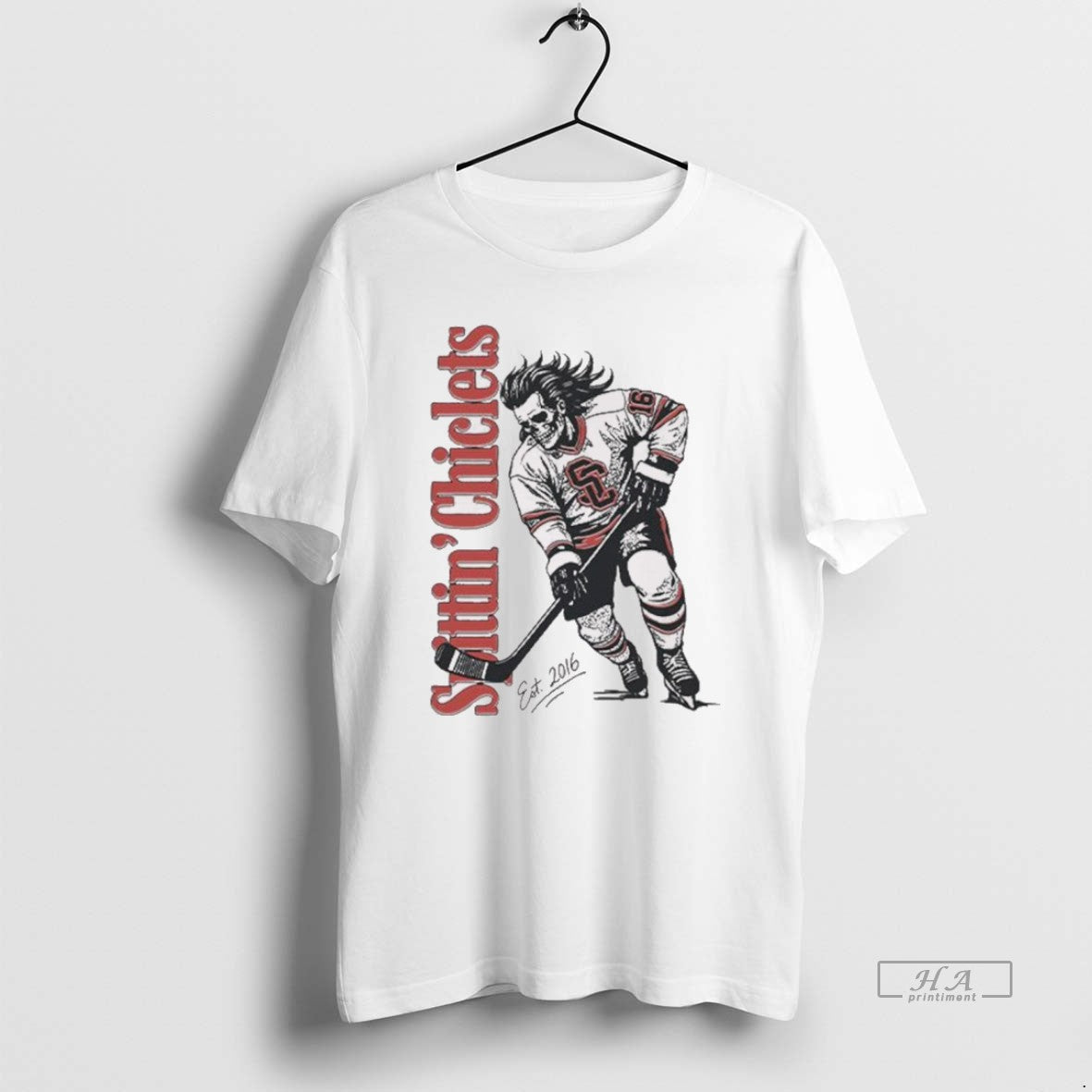 Official Trendy Spittin Chiclets Skullet Vertical Ice - Adult & Kids T-Shirts, Sweatshirts & Hoodies apparel design preview 1