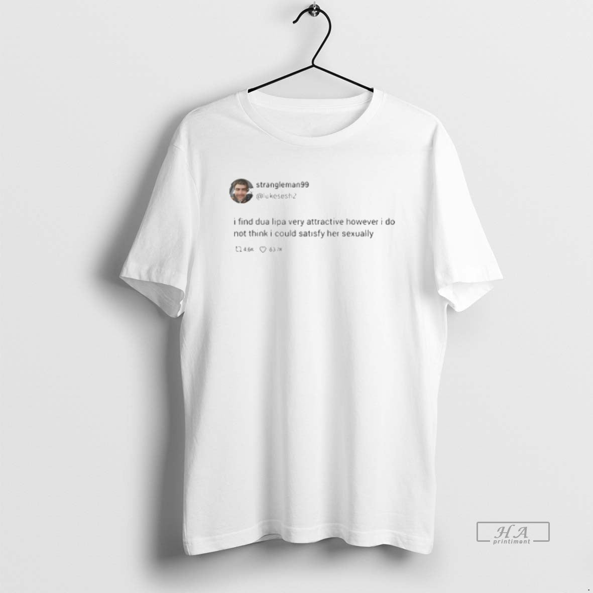 Official Trendy Strangleman I Find Dua Lipa Very - Adult & Kids T-Shirts, Sweatshirts & Hoodies apparel design preview 1