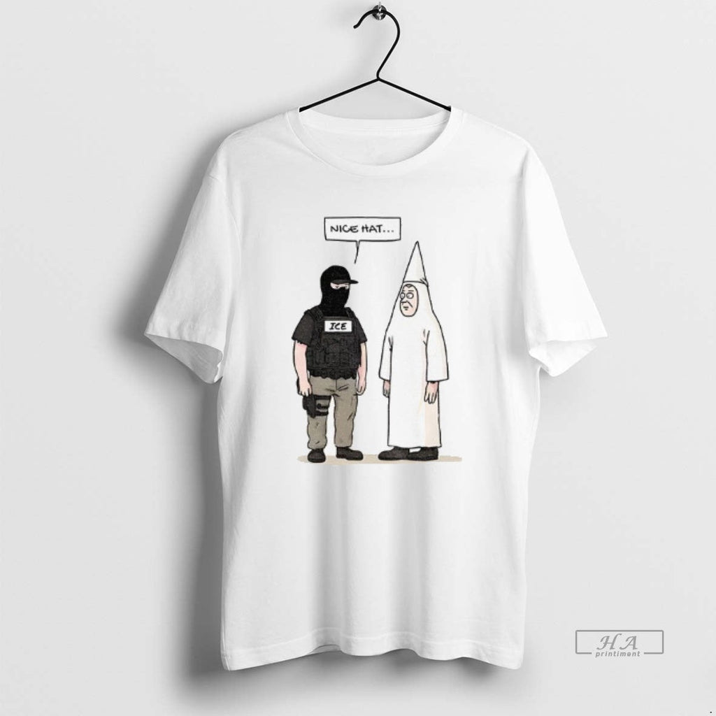 Official Trendy Subtle Fuck Trump Ice Nice Hat - Adult & Kids T-Shirts, Sweatshirts & Hoodies apparel design preview 1