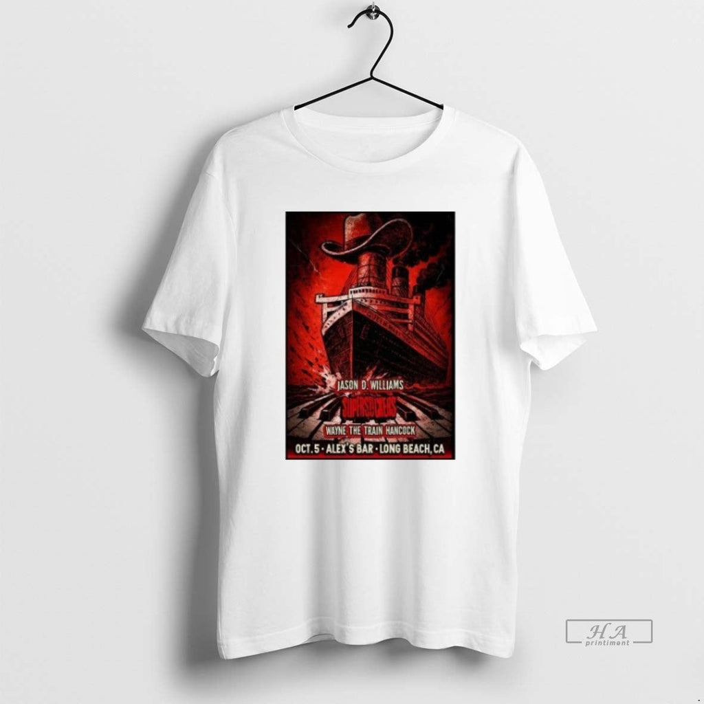 Official Trendy Supersuckers Oct 5 2025 Alexs Bar - Adult & Kids T-Shirts, Sweatshirts & Hoodies apparel design preview 1