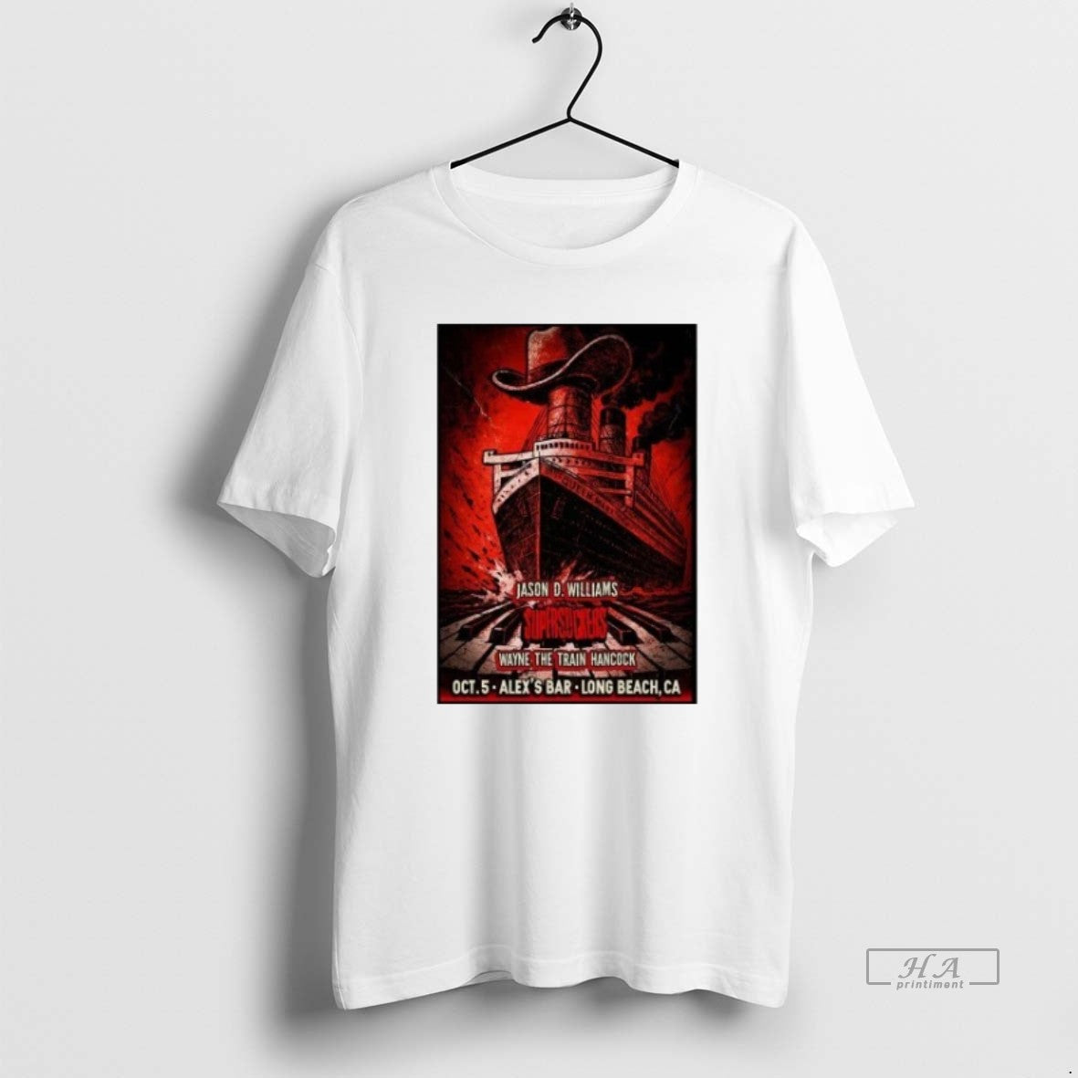 Official Trendy Supersuckers Oct 5 2025 Alexs Bar - Adult & Kids T-Shirts, Sweatshirts & Hoodies apparel design preview 1