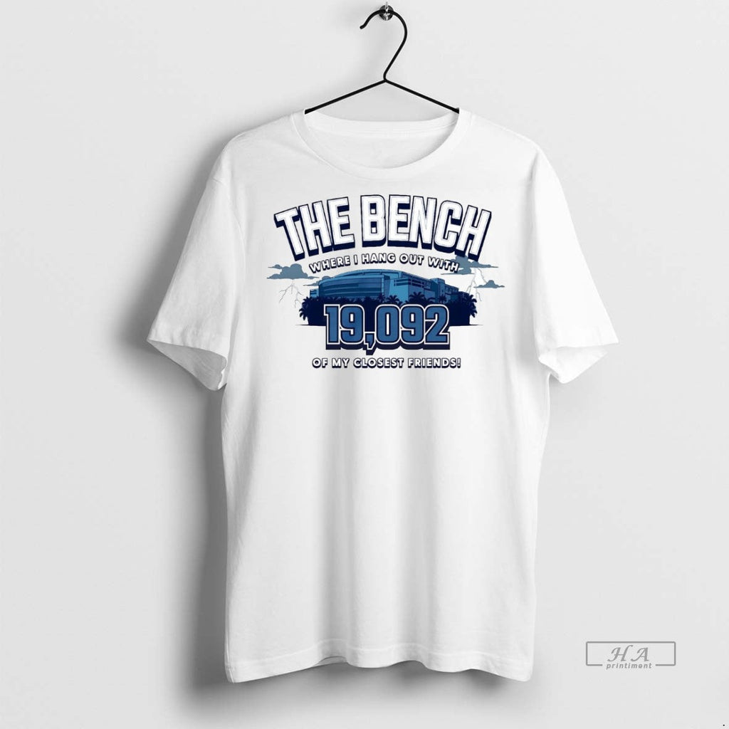 Official Trendy Tampa Bay Lightning The Bench Where I - Adult & Kids T-Shirts, Sweatshirts & Hoodies apparel design preview 1