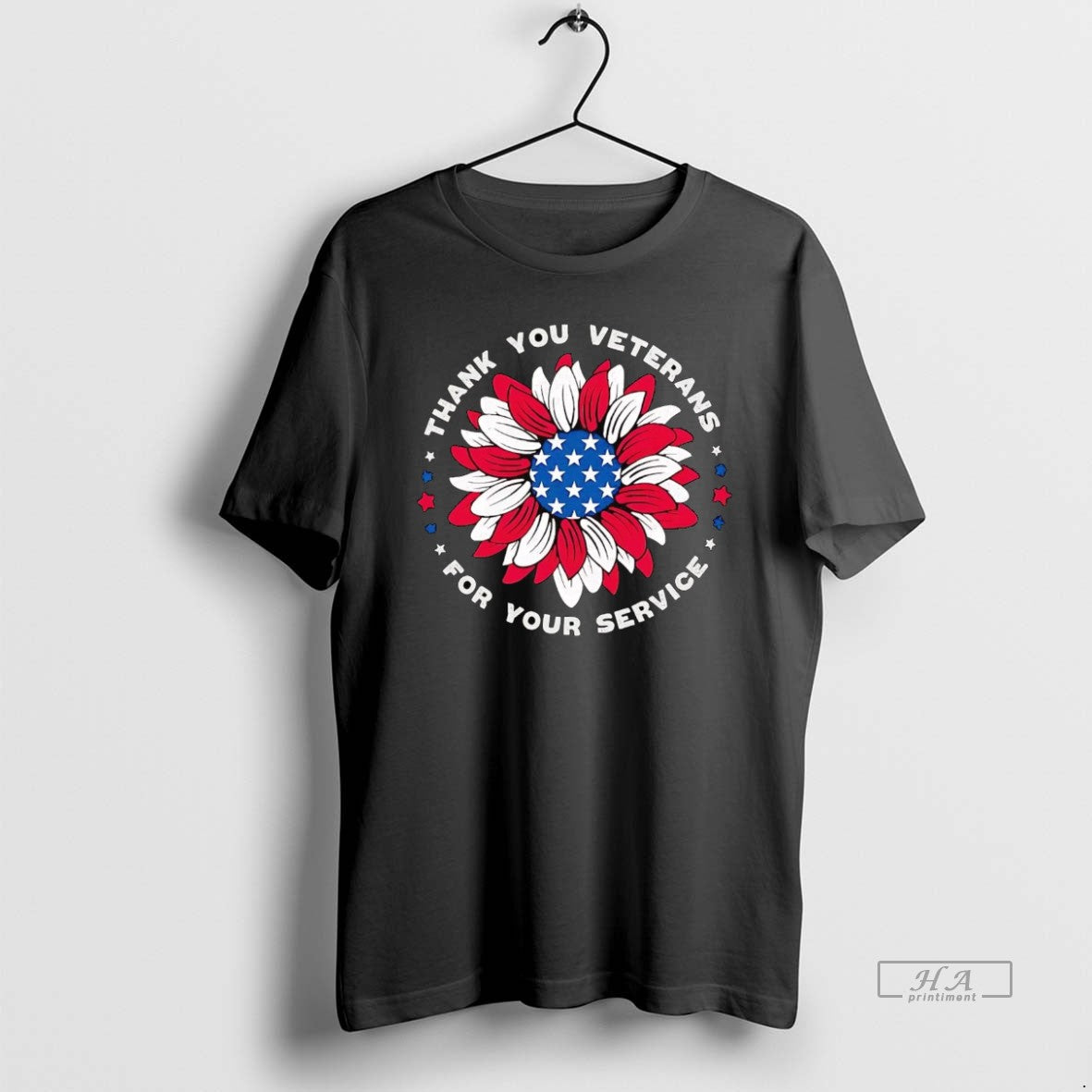 Official Trendy Thank You Veteran For Your Service - Adult & Kids T-Shirts, Sweatshirts & Hoodies apparel design preview 1