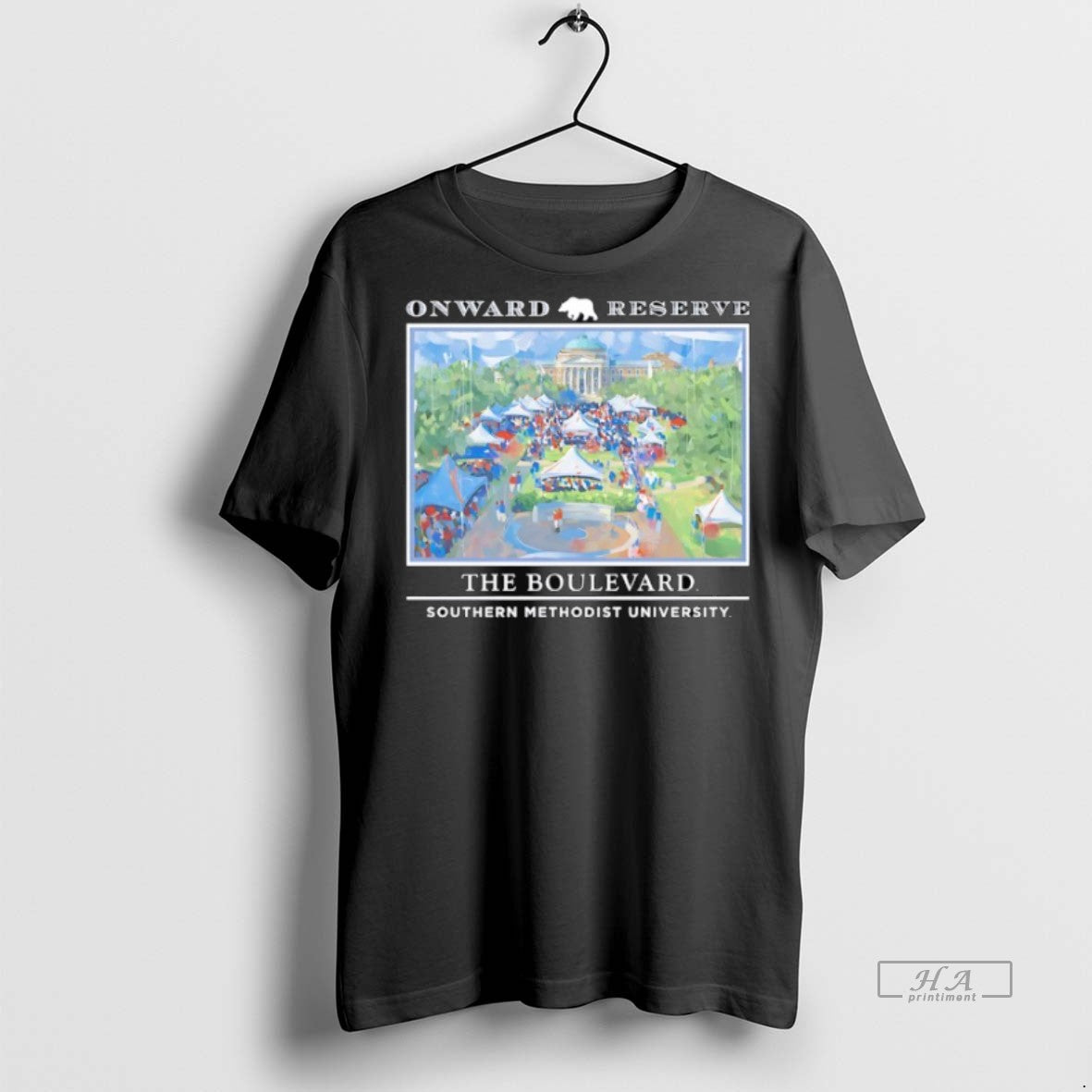 Official Trendy The Boulevard Southern Methodist - Adult & Kids T-Shirts, Sweatshirts & Hoodies apparel design preview 1