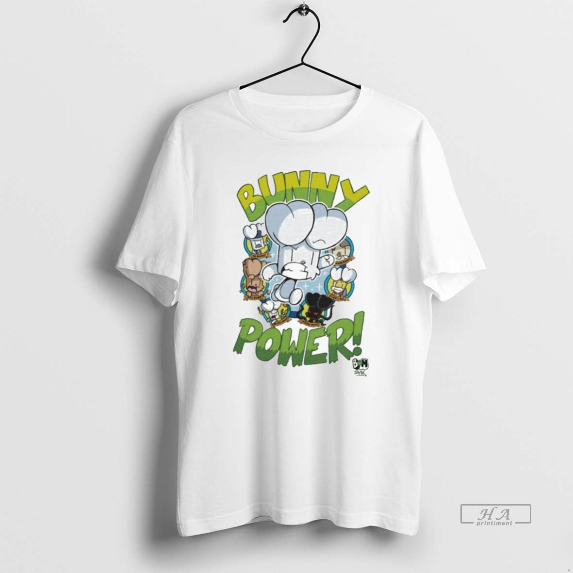 Official Trendy The Phoenix Comic Bunny Power Vs - Adult & Kids T-Shirts, Sweatshirts & Hoodies apparel design preview 1