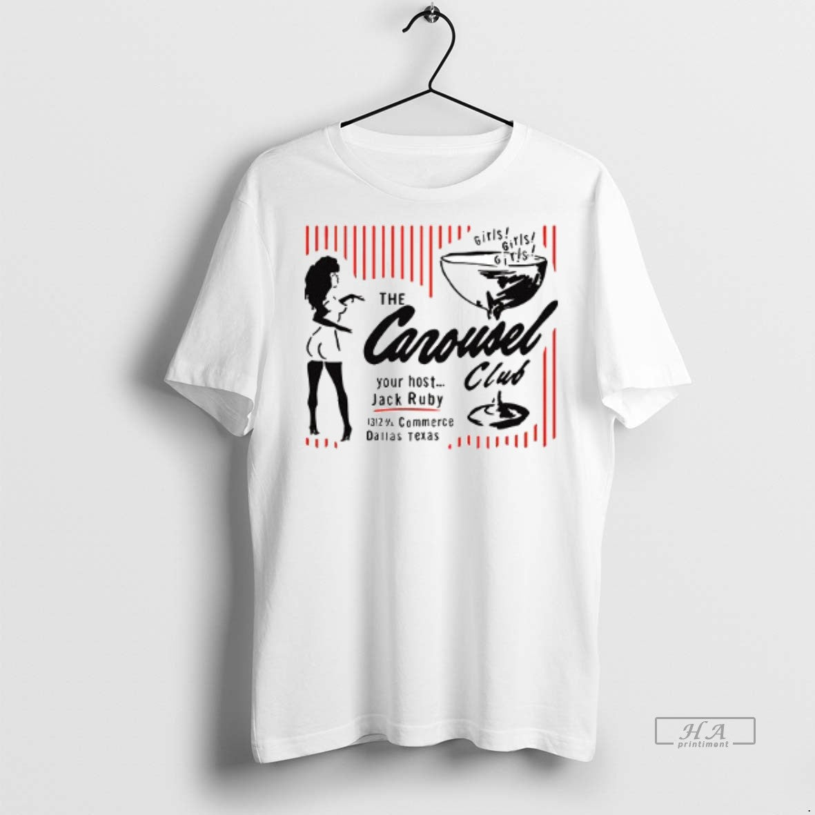 Official Trendy The Carousel Club Your Host Jack Ruby - Adult & Kids T-Shirts, Sweatshirts & Hoodies apparel design preview 1