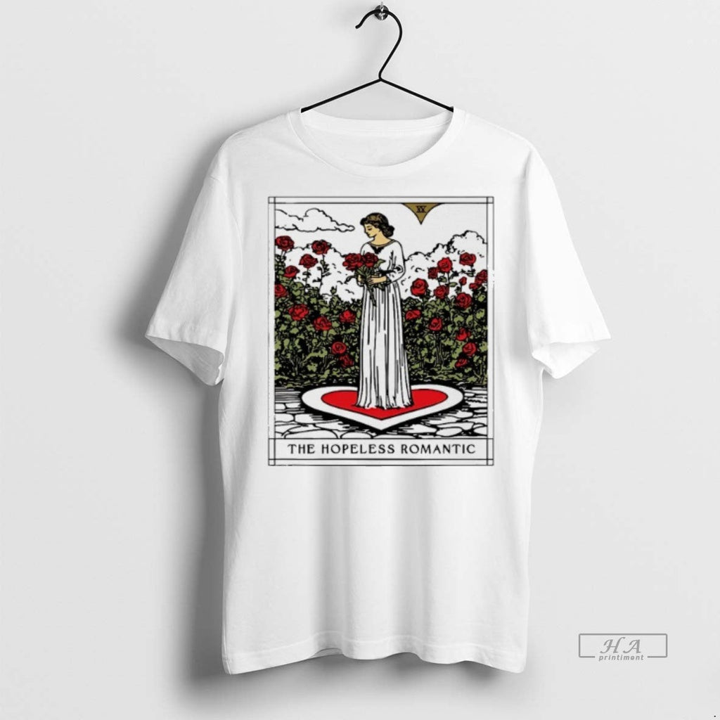 Official Trendy The Hopeless Romantic Tarot Card - Adult & Kids T-Shirts, Sweatshirts & Hoodies apparel design preview 1